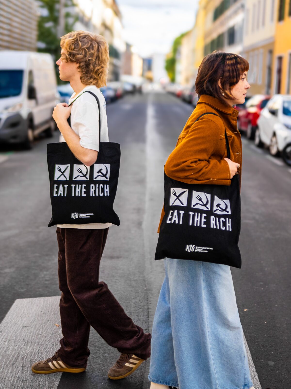 "EAT THE RICH" Sackerl – Ansicht 4