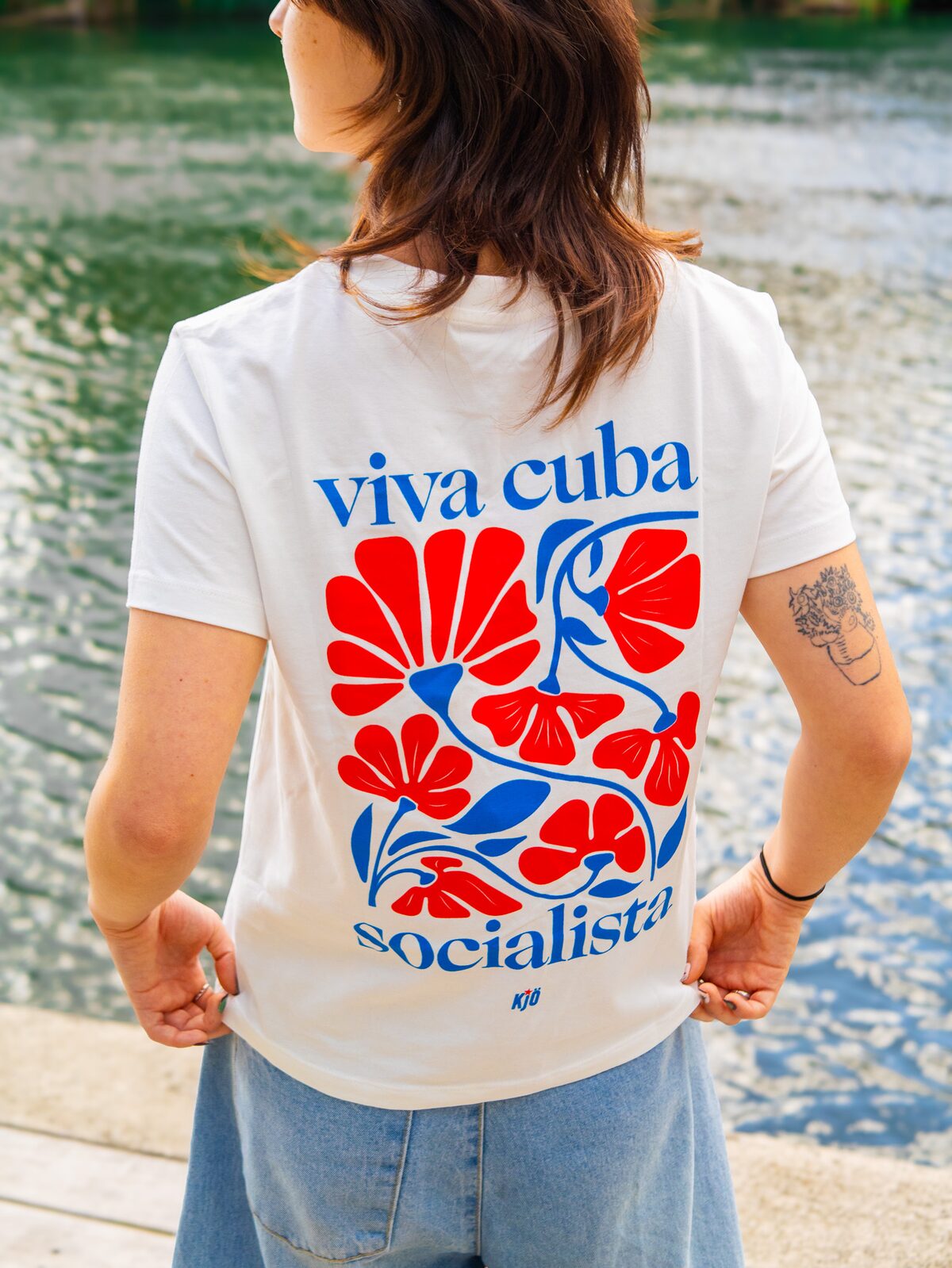 "Viva Cuba Socialista" Soli-Shirt Ladyfit